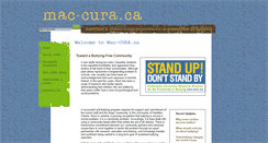 Desktop Screenshot of mac-cura.ca